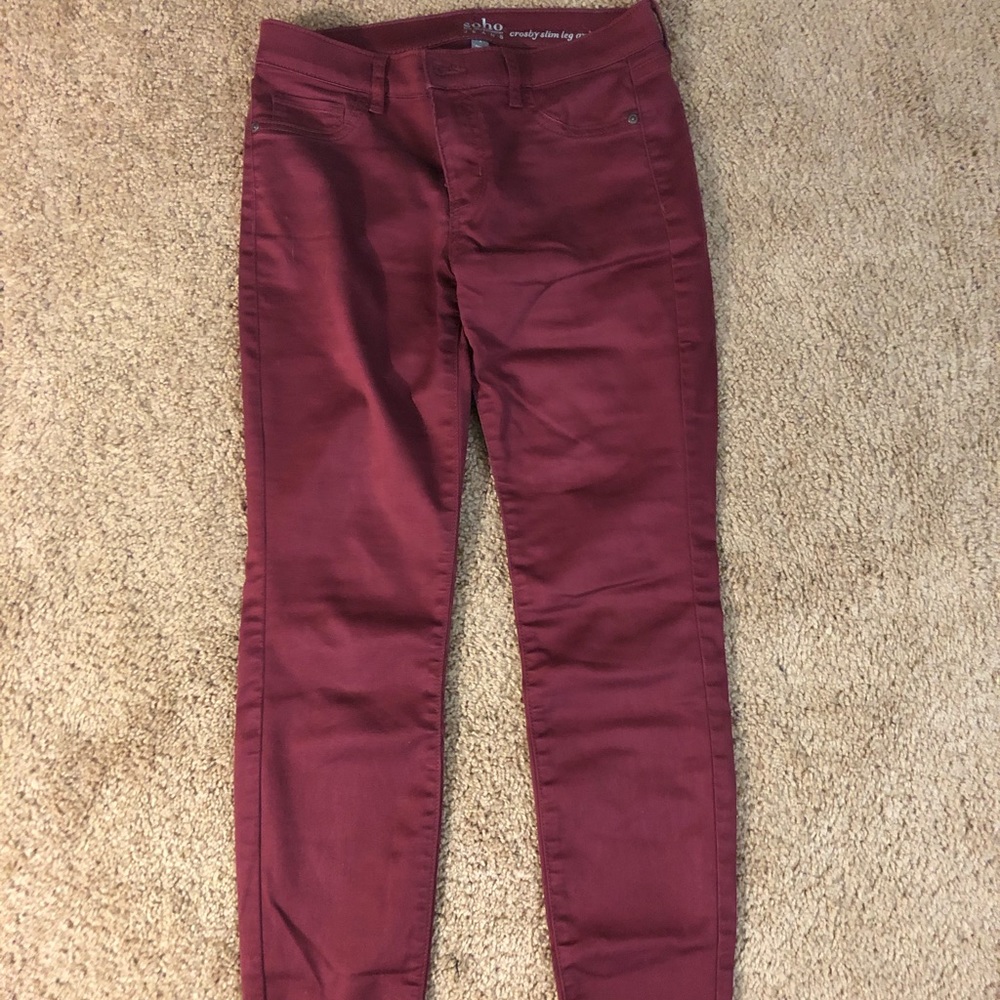 NY&Co Red Soho Jeans